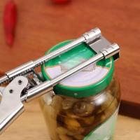 Ajustable Abrebotellas Y Abrepatas De Acero Inoxidable Multifuncional Con Mango Ergonómico Herramienta De Apertura De Tapas Auxiliada - details 4