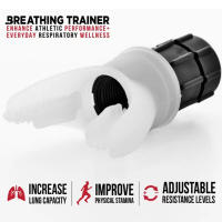 Entrenador De Respiración Abdominal Portátil Para Instructores De Fitness Resistencia Ajustable Para Caminatas Y Camping Militar - details 2