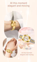Reloj De Pulsera De Moda Para Mujeres Y Hombres Marca Japonesa Casual Reloj De Cuarzo Impermeable Acero Inoxidable Dorado - details 3