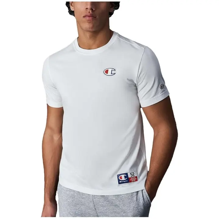 Camisetas marca Champion modelo 219748-Ww001 para hombre en color blanco - 1