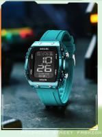 Reloj Deportivo SMAEL Para Mujer Con Correa De Silicona Impermeable Y Pantalla LED Digital Resistente Al Choque Y Con Luz Trasera - details 13