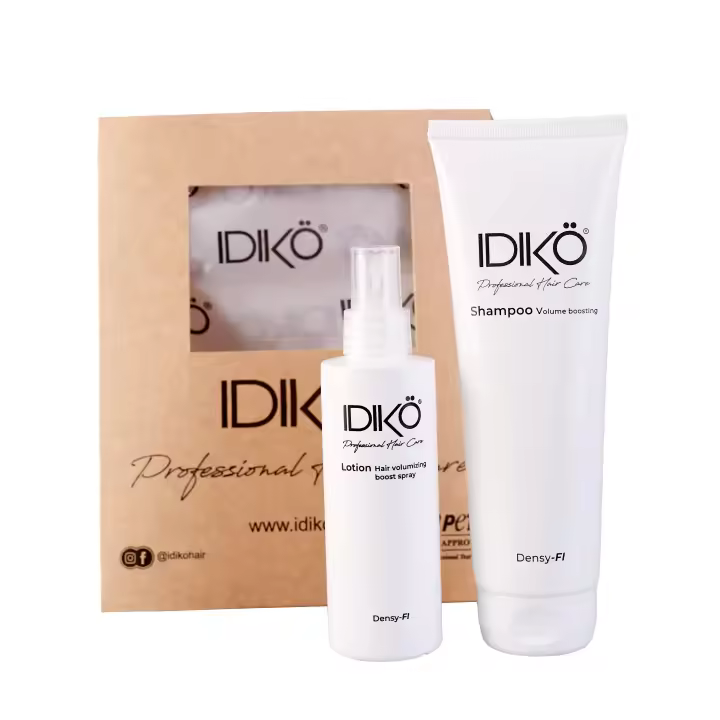 Pack Densy-FI Champú & Loción de Idikö. Densidad y volumen desde el primer uso. - 1
