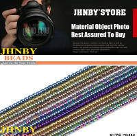 Cuentas De Hierro Morado Redondas 2mm 3mm 4mm 6mm Naturales Para Hacer Joyas DIY Pulseras Collares Colores Azul Y Oro - details 0