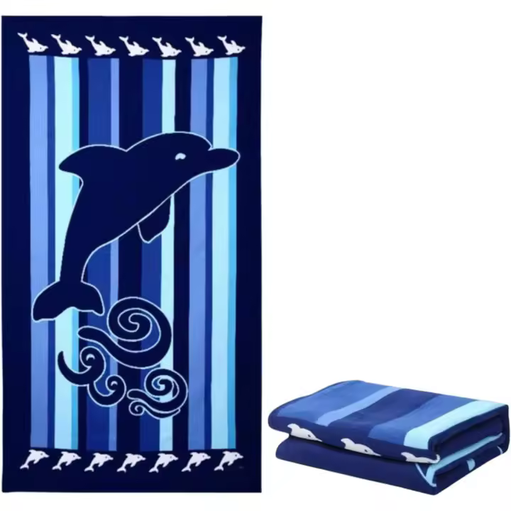 Toalla de baño de playa delgada de natación junto al mar de verano de secado rápido, absorbente, que no se desprende, de secado rápido - 1