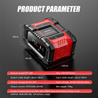 Cargador Automático Inteligente De Batería 12V/20A 24V/10A Maintener Para Coche Y Motocicleta Con Pantalla LCD AGM Y Ácido Plomo - details 16