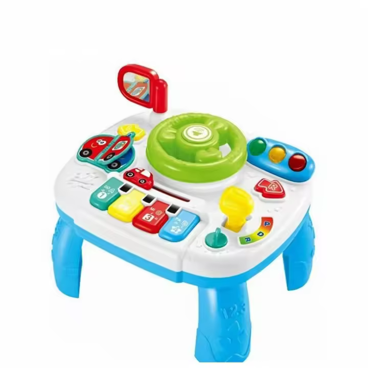 Gerimport Mesa Infantil Didáctica Luz y Sonido 33.5 X 25.5 X 10 Cm - 1