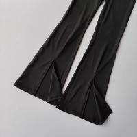 Leggings De Yoga Para Mujer Con Cintura Alta Y Pierna Ancha Transpirables Y Cómodas Pantalones Deportivos De Pierna Flared - details 5