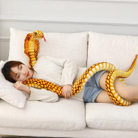 Juguete De Peluche Cobrera Simulada De Colores Variados 80/170/240cm Juguetes Suaves Decoración Para El Hogar Animales De Peluche Divertidos Y Falsos Dibujos Animados Para Adultos Y Niños - details 12
