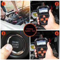 KONNWEI KW208 Prueba De Batería De Coche 12V 100 a 2000CCA Analizador De Circuito De Carga Y Arranque Herramientas De Batería 12 Volts - details 13
