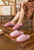 Zapatillas De Invierno Unisex Algodón Tacones Plano Antideslizantes Para Hombre Y Mujer Pantuflas De Plush Cálidas Para El Hogar Pareja - details 1