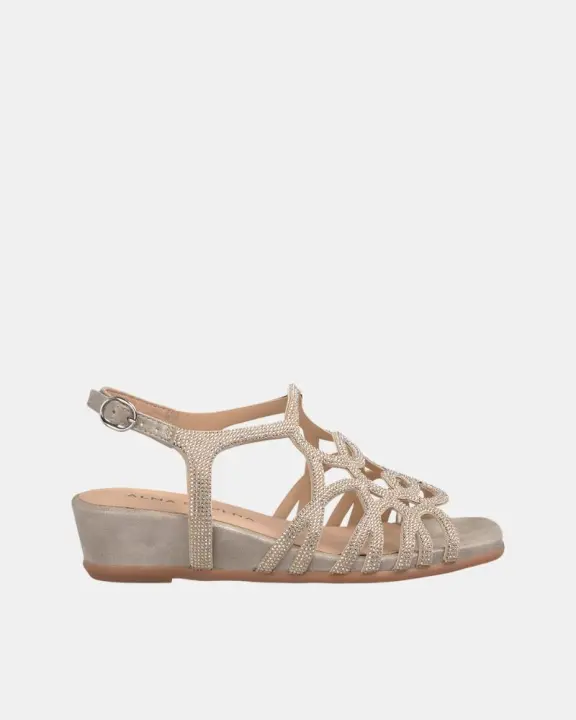 ALMA EN PENA V2551778 Sandalias Fiesta Abiertas Mujer Bronce - 1