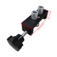 Localizador De Perforación Universal Para Perfiles De Aluminio Con Abrazadera Y Taladro De Contorno M6 Herramienta De Carpintería DIY - details 4