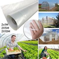 Película De Invernadero Verde Transparente Para Pequeños Arches Casas De Hielo PE Cubierta Antipolvo Para Plantas En Tiendas De Camping Y Jardines - details 0