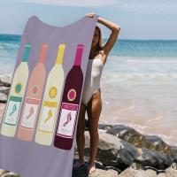 Toalla De Baño Colorida Con Diseño De Frutas Y Jugos Mojito Aperol Spritz Toalla De Playa Sand-Free Para Mujer Toalla De Yoga De Spa Gimnasio Piscina Tamaño 76x182 Cm Material Poliéster/Celulosa - details 4