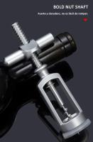 Abrepuertas Multifuncional Para Vino Rojo Manual Herramienta Creativa De Aleación De Zinc Tapa De Vino Simplicidad En El Hogar - details 0