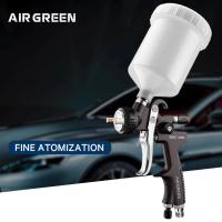 Pistola De Pulverización Gravedad SK100 HVLP Pneumática Máquina De Pintura Ajustable 600ml Para Primera Capa De Carrocería - details 1