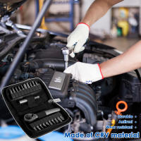 Juego De Llaves De Eje Ratchete Mini 22 En 1 Multiusos Kit De Destornilladores De Ángulo Con Solución Rápida Alta Torque Herramienta De Reparación - details 0