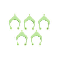 Repuestos para soportes cañas de pesca. Horquilla soporte caña 25x3 y 30x3 verde flúor. Lotes de 5 unidades. - details 0