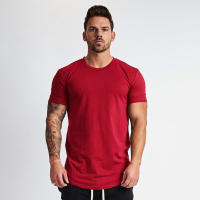 Camiseta Deportiva De Hombre Para Gimnasio Y Fitness Camisetas Musculadas De Moda Cortas Transpirables Para Verano Talla Slim Fit - details 15