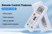 Control Remoto Universal Para Aire Acondicionado Compatible Con LG Gree Midea Toshiba Haier Daikin Hitachi Sharp Panasonic Samsung Sanyo Hisense Fu - details 1