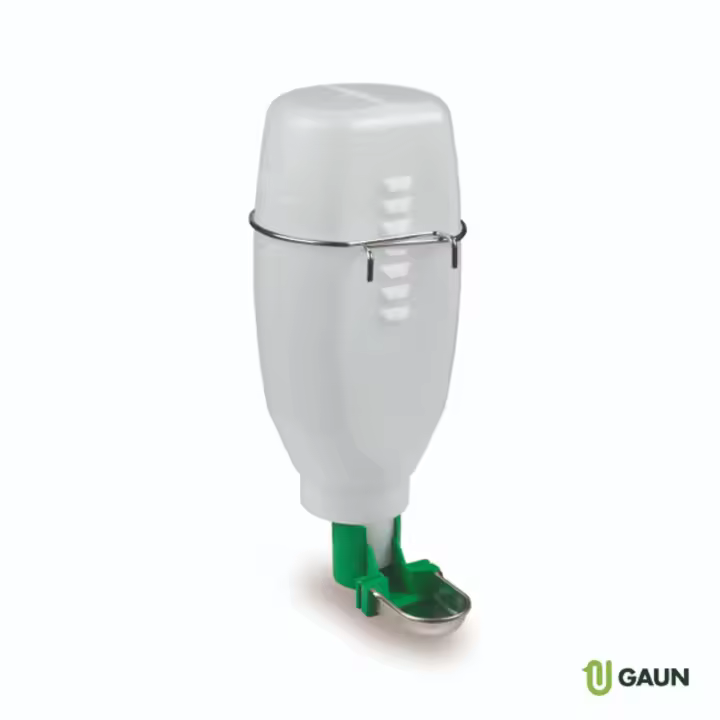 Bebedero Gaun con Botella 2 Litros - Práctico y Fácil de Usar - 1