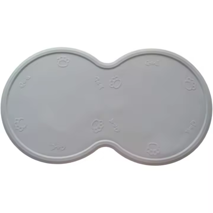 Uds. Alfabrilla antideslizante para comida de Gatos, albrilla impermeable para Alimentación de mascotas para - 1