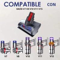 Cabeza De Cepillo Motorizada Mini Anti-Enredo Para Aspiradora Dyson V7 V8 V10 V11 V15 Adecuada Para Sofás Camas Asientos De Coche - details 6