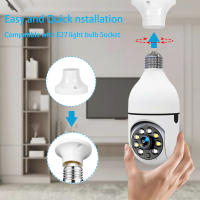 Cámara De Seguridad Wifi 360 Grados Para El Hogar Cámara Exterior Inalámbrica Wi-Fi Grabación Protección Doméstica Con Visión Nocturna Y Audio Bidireccional - details 2