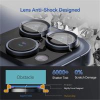 Película De Lente Para Cámara Trasera De iPhone 13 pro Max 15 Piezas Protección Armadura Adhesiva Antigolpes Anti-Choque - details 3