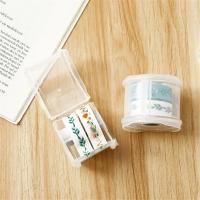 Cortador Y Almacenador De Cinta Adhesiva De Plástico Transparente Para Estudiantes Y Oficina Pack De 1/2/3 Piezas - details 3