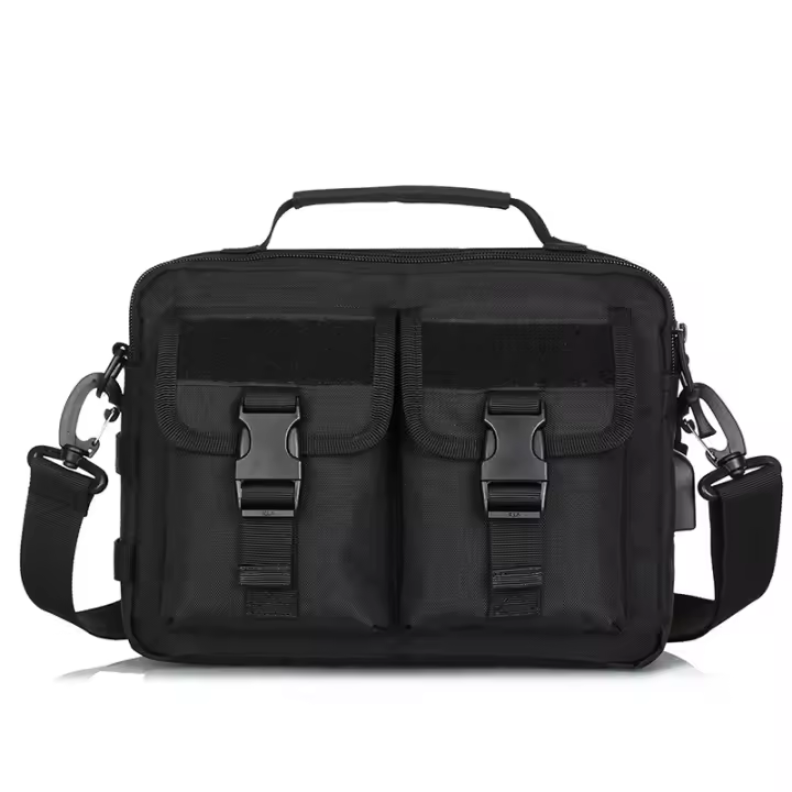 Bolsa De Camping Táctica Molle Con USB Para Caza Y Pesca Bolsa De Hombro Assualt Tactique Deportiva Para Hiking Y Senderismo Para Hombres Bolsa Fanny Pack - 1