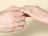 Anillo Mujer Plata Para Aniversario Mujer Plata Regalo - details 3