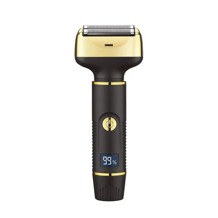 PORCHEDDU 3 en 1 trimmer eléctrico de los hombres conjunto combinación de pantalla de visualización digital conjunto cortadora de pelo - 1