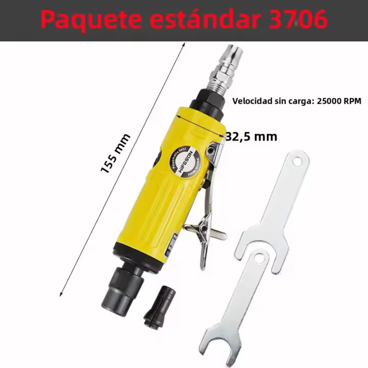 HIFESON 1/4" Mezclador De Aire Para Grindas Herramienta De Grabado Y Pulido Para Herramientas De Aire Tipo De Herramienta: Otro - 1