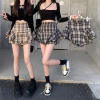 Falda Mini Tres Niveles Y2K Cintura Alta Tartán Volante Escocés Falda Skort Mujer Estilo Aesthetic Ropa Primavera Verano Otoño Invierno - details 0