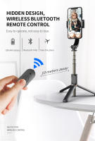 Roreta 2023 Gimbal Estabilizador De Selfie Plegable Con Trípode Inalámbrico Y Botón De Bluetooth Para IOS Android Monopod De Aluminio - details 8