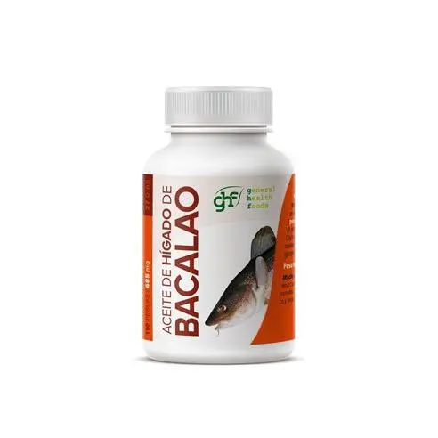 GHF Aceite de Hígado de Bacalao 685mg 110 perlas GHF: Omega 3, Vitaminas A y D - 1