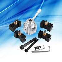 Juego De Soporte Para Herramientas De Torno De Aluminio Mini Kit De Soporte Y Herramienta Para Torno Apto Para Corte De Cincel - details 4