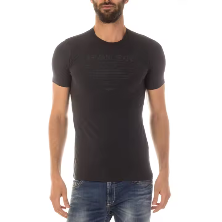 Armani Jeans Camiseta Algodón Hombre Gris Dark 6X6T046J01Z 1990 - 1