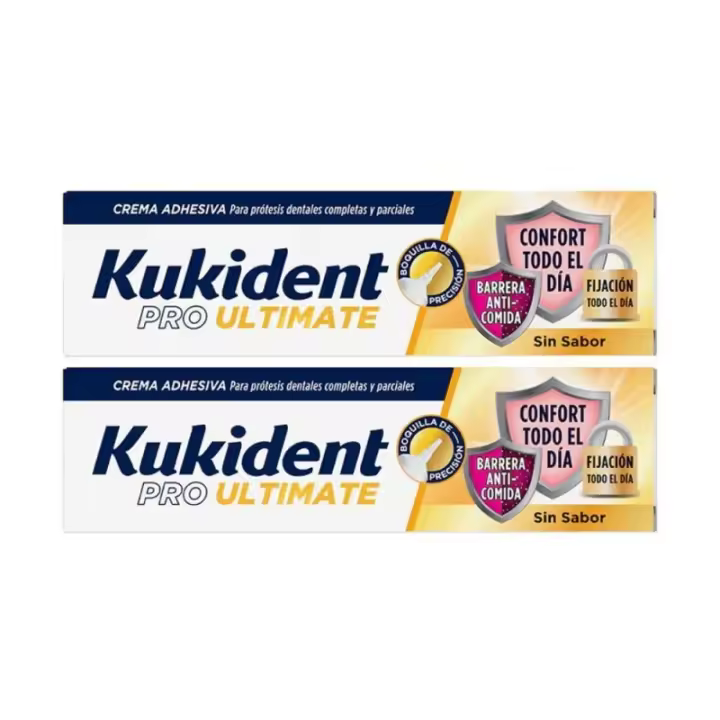KUKIDENT PRO ULTIMATE SIN SABOR DUPLO 2 X 40 G - 1