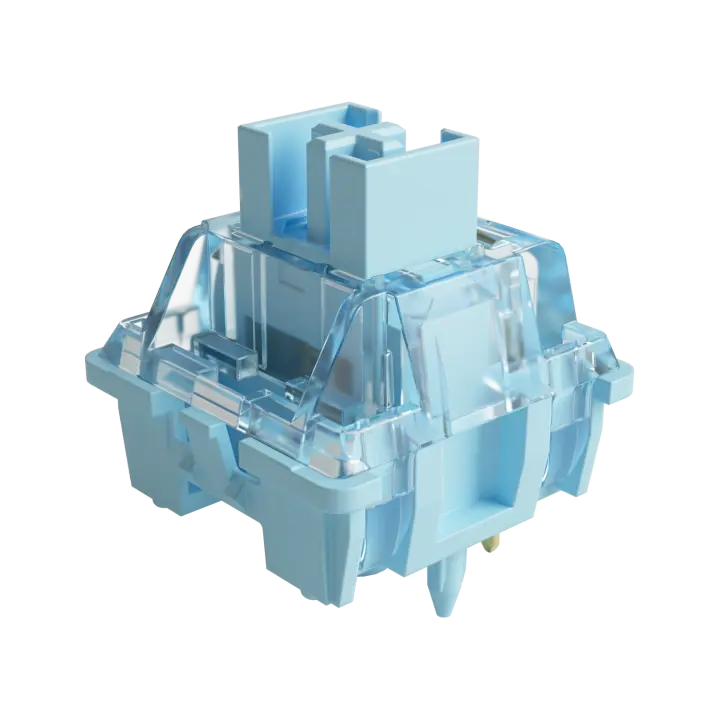 Switch Akko V3 pro Prohibido Azul Crema 5 Pines 45gf Tacto Compatible Con Teclado Mecánico MX (45 Piezas) Para Juegos Y Oficina - 1