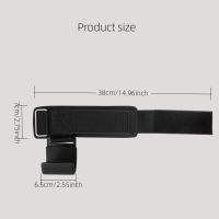 Guante Antideslizante Para Barra Horizontal Con Gancho Y Correa De Muñeca Soporte Lumbar Universal Para Todas Las Edades Material Poliéster Negro - details 3