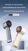 Abanico Portátil Mini De Alta Velocidad Recargable Silencioso Con Pantalla De Energía Display Fan De Aire Personal - details 0