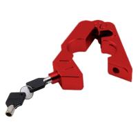 Cerradura De Manillar Para Motocicleta Antirrobo De Aleación De Aluminio Imitación De Acero Pull Rod Protección Para ATV Bikes De Calle Y Tierra - details 13