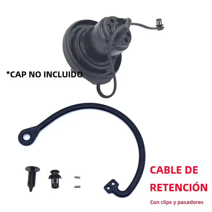 Tapa De Combustible Para Fiat 500 Punto Panda Stilo Ducato Doblo Correa De Cuerda Accesorios De Coche Pieza Individual - 1