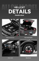 Modelo De Coche De Acción Maisto Dodge Challenger SRT Hellcat Redeye 1:24 Escala Metal Para Coleccionistas Y Decoración De Escritorio - details 11