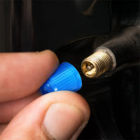 30Pcs Tapones De Válvula De Neumáticos Para Coche Rojos Protección Contra Polvo Accesorio Automotriz Material ABS - details 2