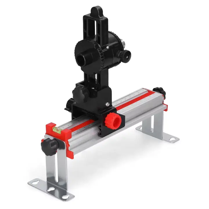 Nivel Láser Con Soporte De Montaje Estable De Aleación De Aluminio Adaptador De Tornillo De 1/4 Pulgada a 5/8 Pulgada Ajustable - 1