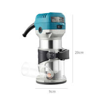 Recortadora eléctrica de madera, fresadora manual de 2000W, 220V, 40000RPM,  herramientas de bricolaje para el hogar, Fresadora de madera, eléctrica Máquina de tallado de carpintería - details 1