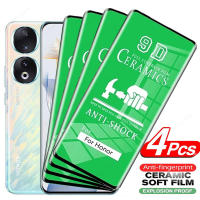 4Pcs Película De Cerámica HD Para Huawei Honor 90 Lite 70 pro 60 80 SE X9a X8a X7a Protector De Pantalla Compatible Con Honor Magic 5 Lite 4 pro - details 0